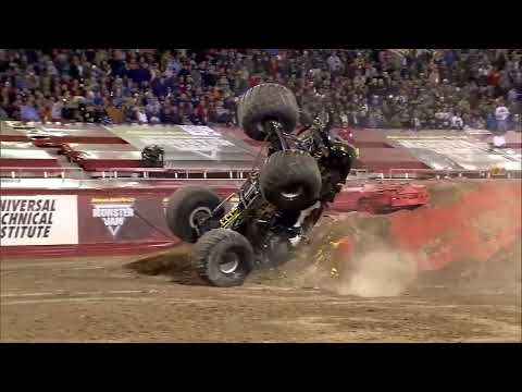 Monster jam Batman freestyle world finals 14