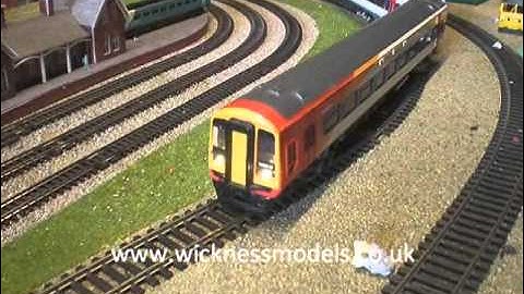 Bachmann 158 DMU DCC Conversion