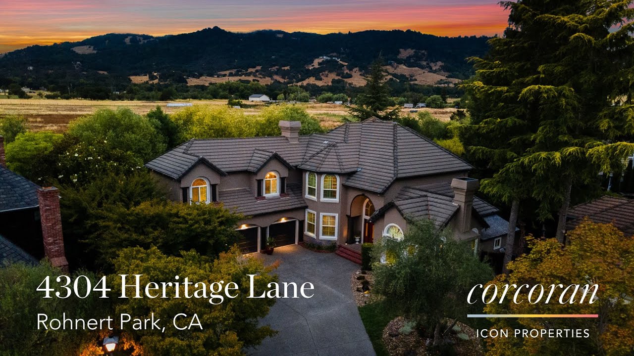 4304 Heritage Lane ~ Rohnert Park Home for Sale