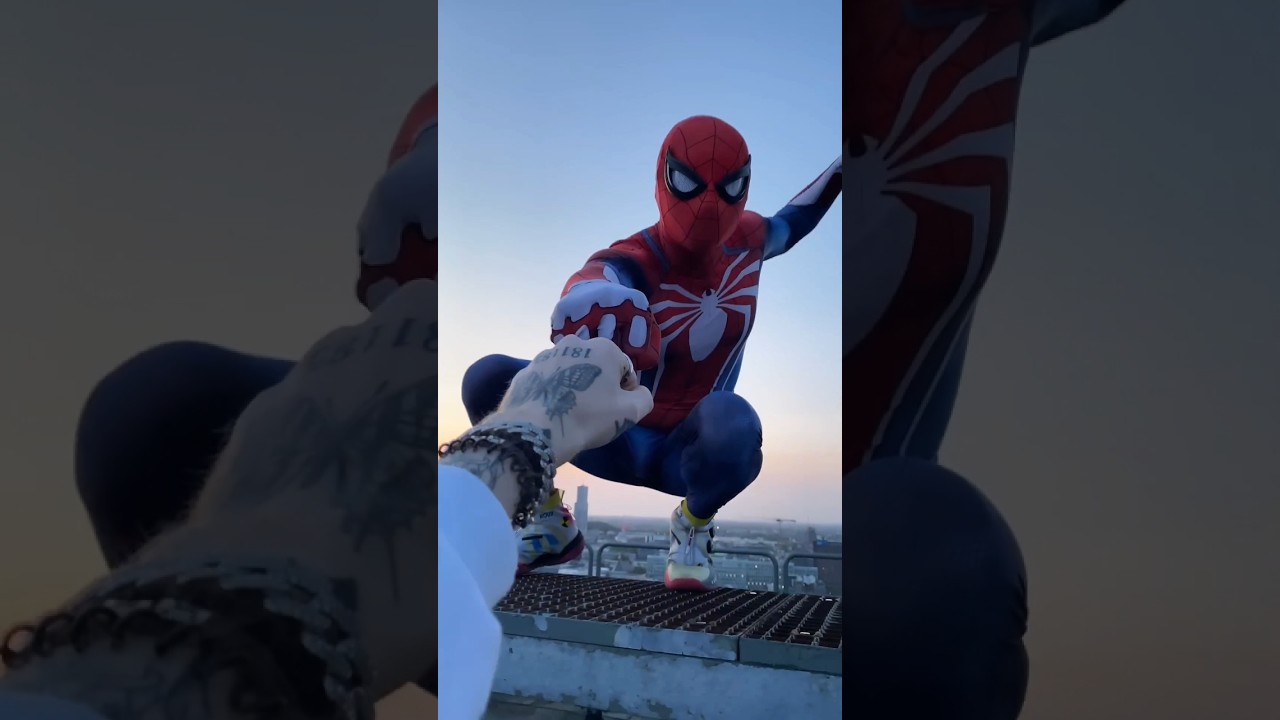 🕷️ Spider-Man’s New Best Friend! 😱❤️ #ytshorts #shorts
