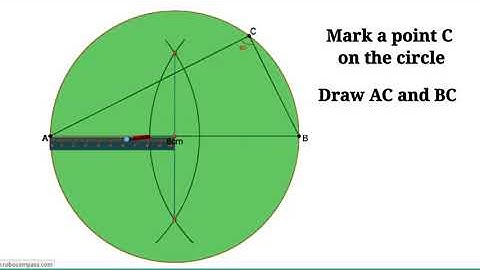Draw a right triangle with hypotenuse 8 cm