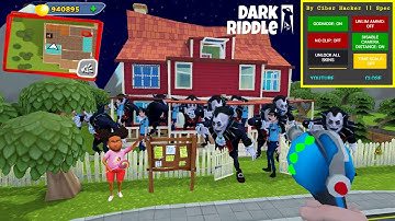 Dark Riddle MOD MENU ( MOD 99999 VAMPIRE ) Gameplay Walkthrough | NEW LAND : Part 16