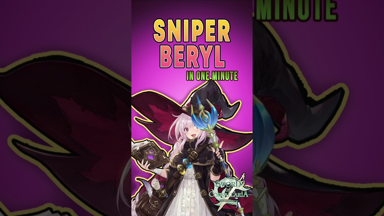 Sword of Convallaria Beryl Sniper 