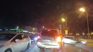 Владивосток после снегопада | ночная серия | 23.12.2022 | снега нет и ветра нет (почти)