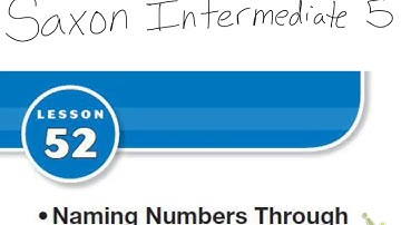 Saxon Math Int  5 Lesson 52