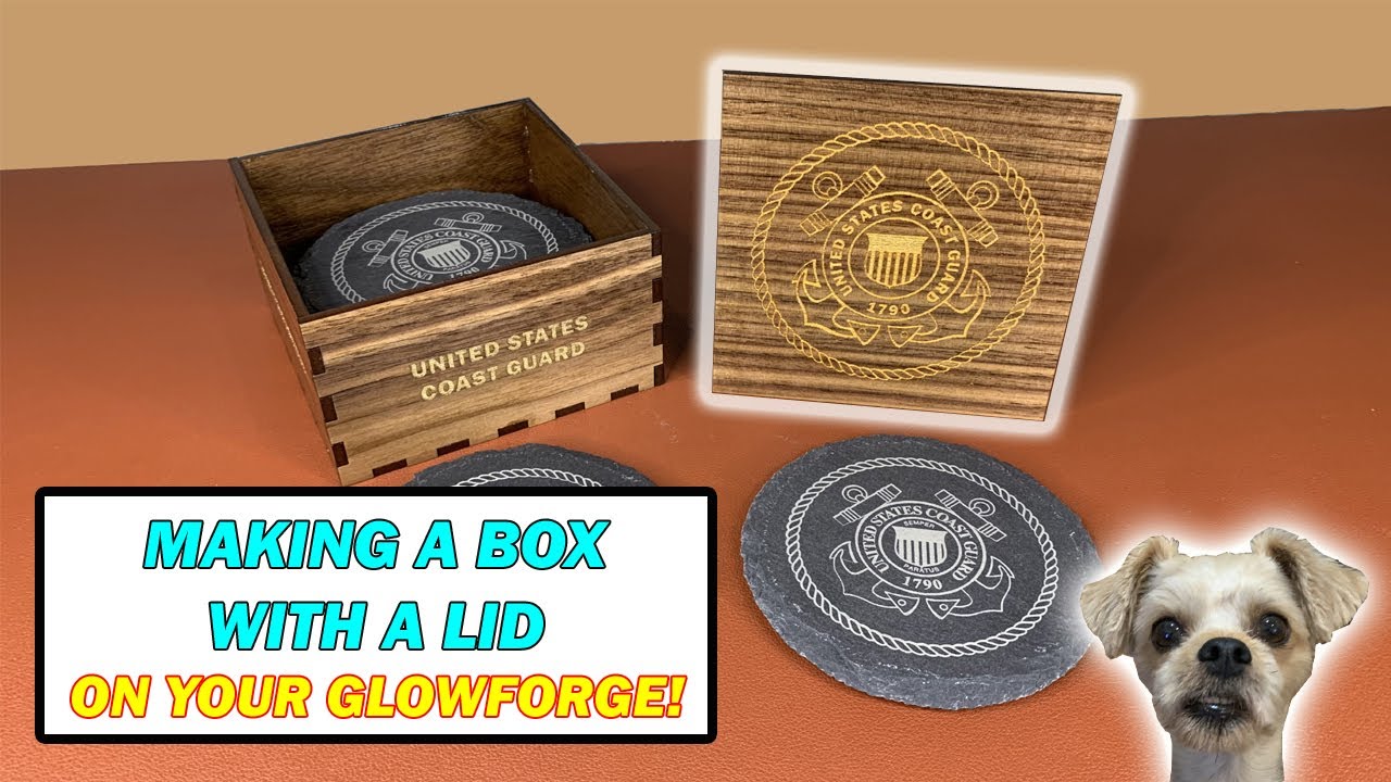 Trading card storage box: The collector - Made on a Glowforge