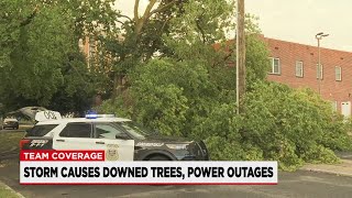 Thursday storm leaves behind damage in western Mass. communities