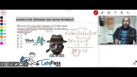 How to Find Three Consecutive Integers With a Sum of 54 | 100% Pass Rate | www.latepass.com