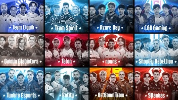 The International 2023 - ALL TEAMS INTRO