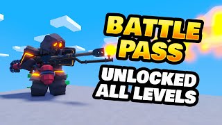 BATTLE PASS & 5 NEW KITS in Roblox BedWars (I unlocked all)