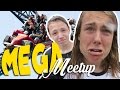 [Norsk] 🎢 VI BLE KLISSVÅTE!!! D:  |  Tusenfryd MEGA Meetup  |  Vlogg #12