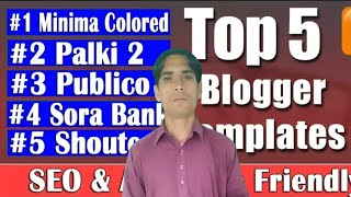 Top 5 Template For Blogger | Blogge Template Free 2019 |