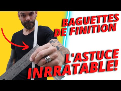 ?COUPER LES BAGUETTES POUR CARRELAGE À 45 DEGRÉS?