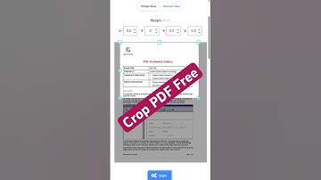 Crop PDF files