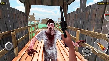 Zombie Evil Horror 4 - Shadow Target - Zombie Game - Android GamePlay