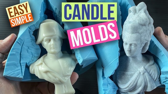 Reusable Unusual Silicone Candle Molds , Angel Shaped Novelty