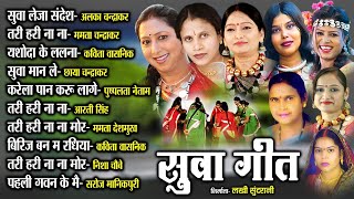 Suva Geet - सुवा गीत - Top -10 - Audio Jukebox - Cg Song - New Song