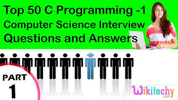 Top 50 C Programming -1 cse technical interview questions and answers Tutorial for Fresher
