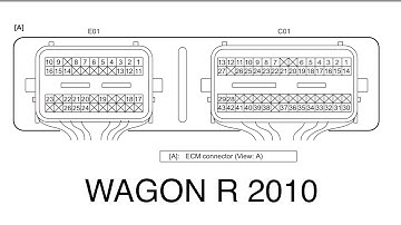SUZUKI WAGON R ECM PINOUT & THROTTLE LEARNING