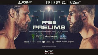 LFA 223 *live* Prelims | 4 x Live fight | LFA MMA
