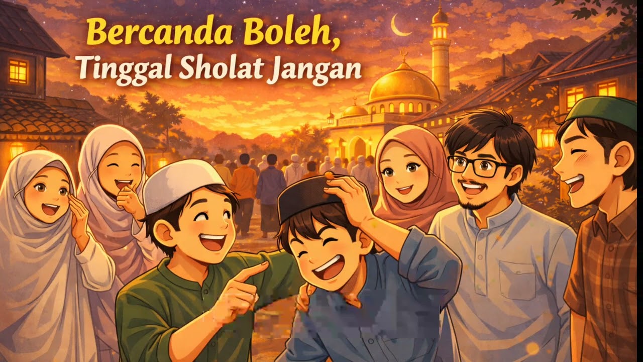 Bercanda Boleh Tinggal Sholat Jangan – Lagu Islami Anak Muda