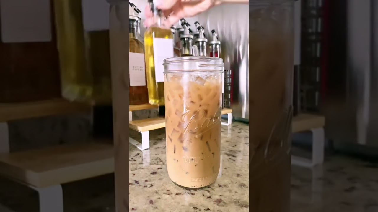 Plant-Based Coffee Delight with Sweetener 