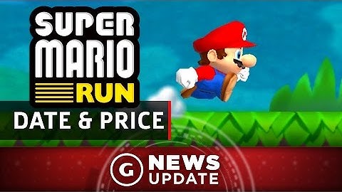 Super Mario Run Release Date and Price Announced - GS News Update