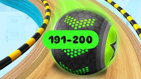 SpeedRun Gameplay Level 191-200 | Going Balls