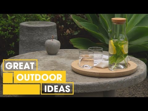 how-to-make-furniture-from-concrete-|-outdoor-|-great-home-ideas