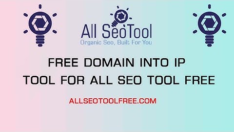 How to convert Domain into IP | Smallseotools | Free Domain into IP Tool FOR ALL SEO TOOL FREE