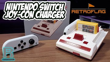 Famicom Inspired Nintendo Switch Joy-Con Charger