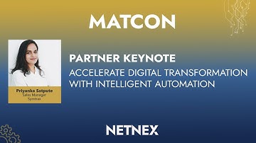 Acceleration Digital Transformation With Intelligent Automation | Modernizing Business | MATCON-2022