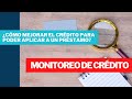 ¿Cómo mejorar el crédito para poder aplicar a un préstamo?// MONITOREO DE CRÉDITO