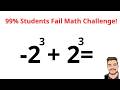 Most Students Fail This Math Challenge! | Math Olympiad Uk