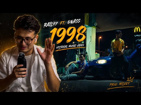 RAIL47 - 1998 (ft. 6NASS) | OFFICIAL MUSIC VIDEO (reaction) afg 🇦🇫 ری اکشن به آهنگ ۱۹۹۸ از ریل ۴۷