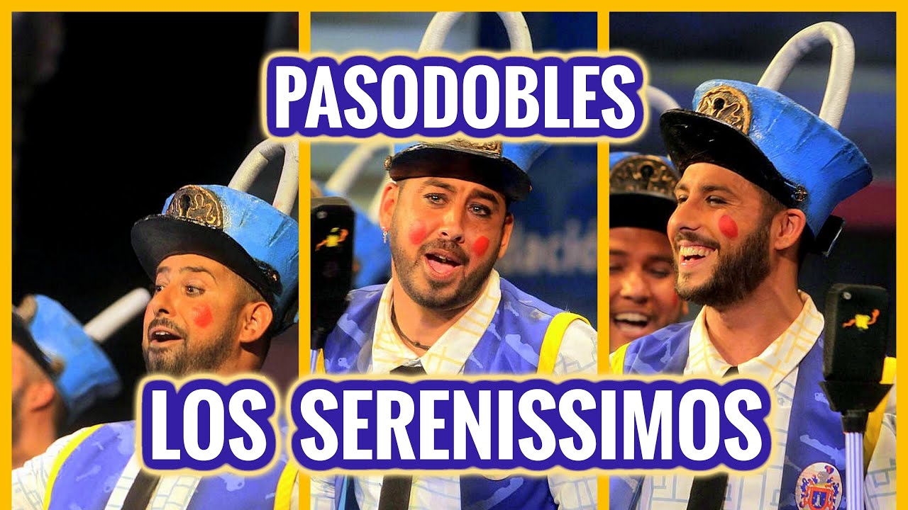 Todos los PASODOBLES, Chirigota LOS SERENISSIMOS | Tercer Premio Carnaval de Cádiz 2016