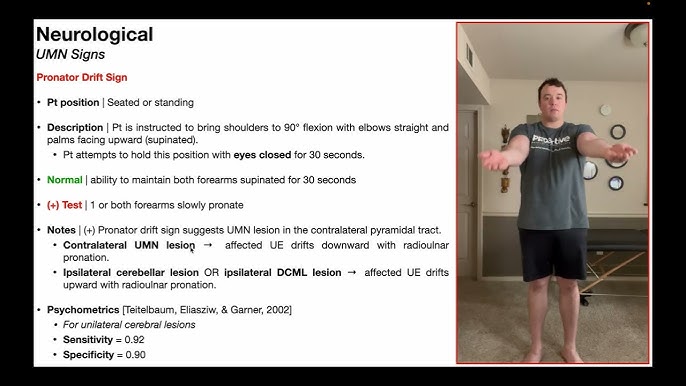 Pronator Drift | NEJM - YouTube