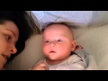 Ребенок 5 месяцев поет / A 5 months old child is singing.