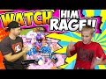 MY SON RAGES while WE RACE the INFINITE ELIXIR CHALLENGE in CLASH ROYALE