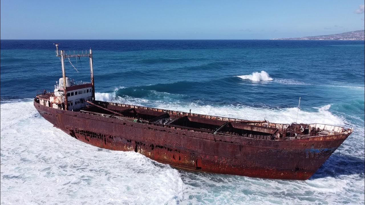 Shipwreck of MV Demetrios II YouTube
