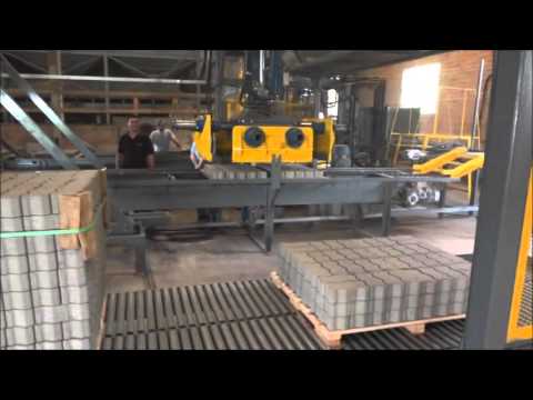 Automação fabrica de blocos de concreto PWR