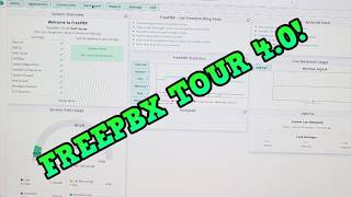 FreePBX Home Phone System Tour 4.0 Is Here! New Updates, Changes &amp; Phone Rearrangements!