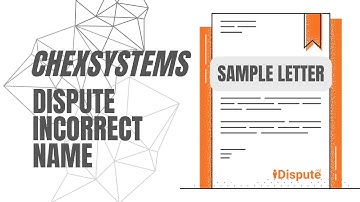 Fix ChexSystems Errors: Remove Wrong Name from My Report - I Dispute & Repair Credit Fast