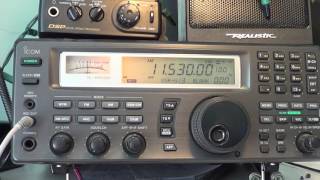 HM01 Cuban Spy numbers 11530 Khz August 29th 2016 1710 UTC