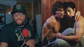 PHOTOGRAPHER REACTS TO Connor Storrie and Hudson Williams from Heated Rivalry for GQ Hype