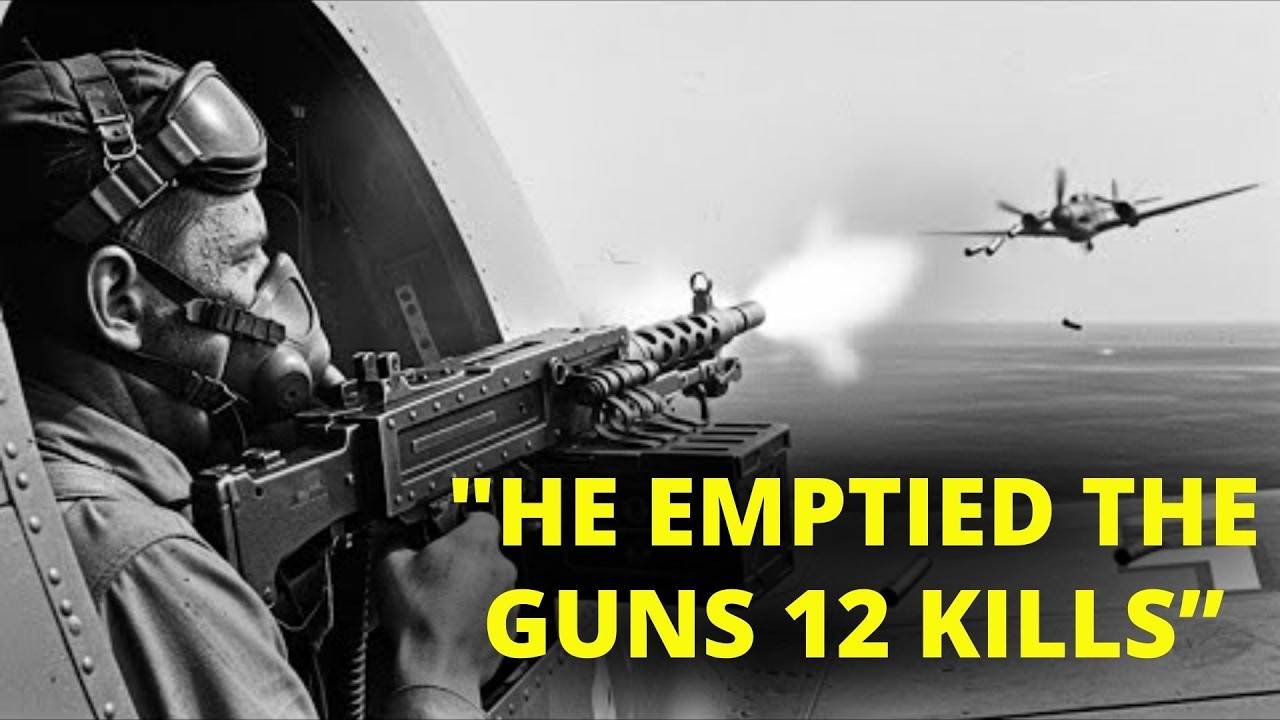 How One Tail Gunner's "ILLEGAL" Tactic Defeated 12 Fighters in 4 Minutes
