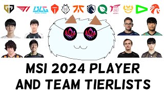 Poro Ranks Every Player and Team at MSI 2024 screenshot 5