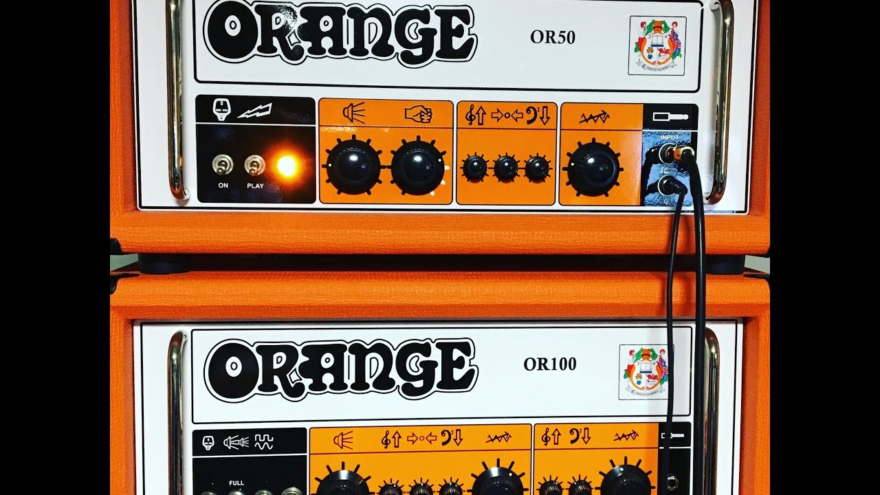 Amp Shootout - Orange OR50 vs Orange OR100 (in the mix)