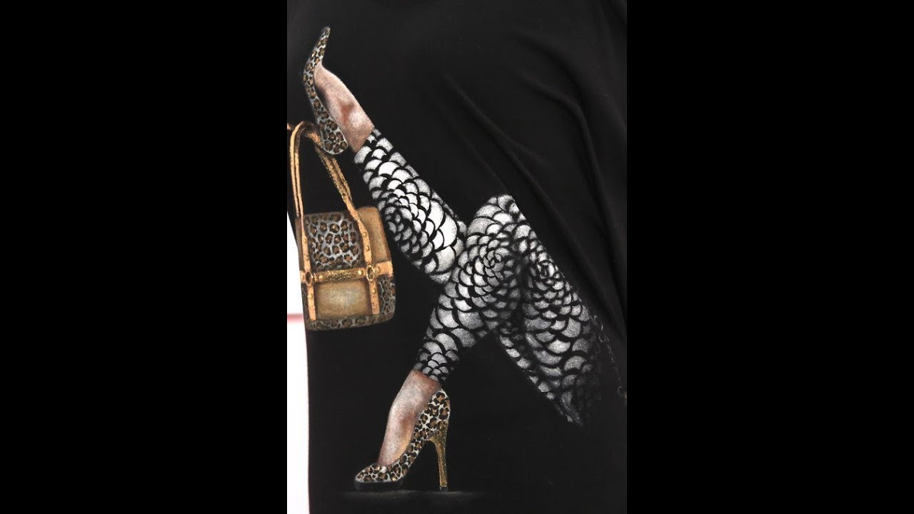 Como pintar sobre tela - Pinturas 3D Monitor - Ana Maria Paravic