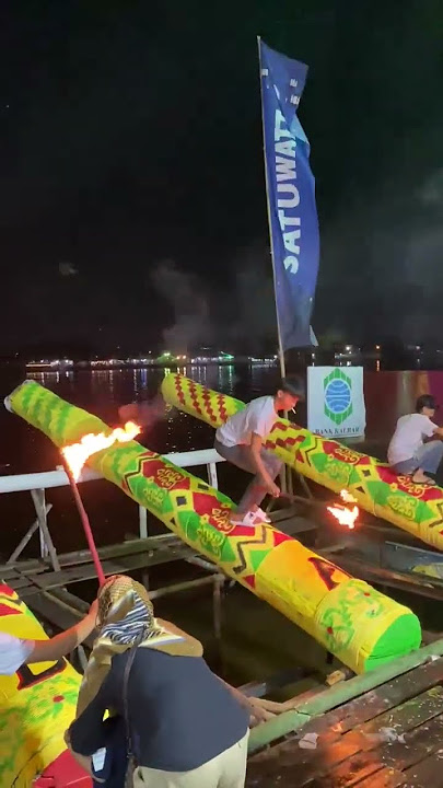 Led4k4n di hari raya Idul Fitri 2025 #lebaran2025 #lebaranseru #meriambalok #meriamkarbit #pontianak